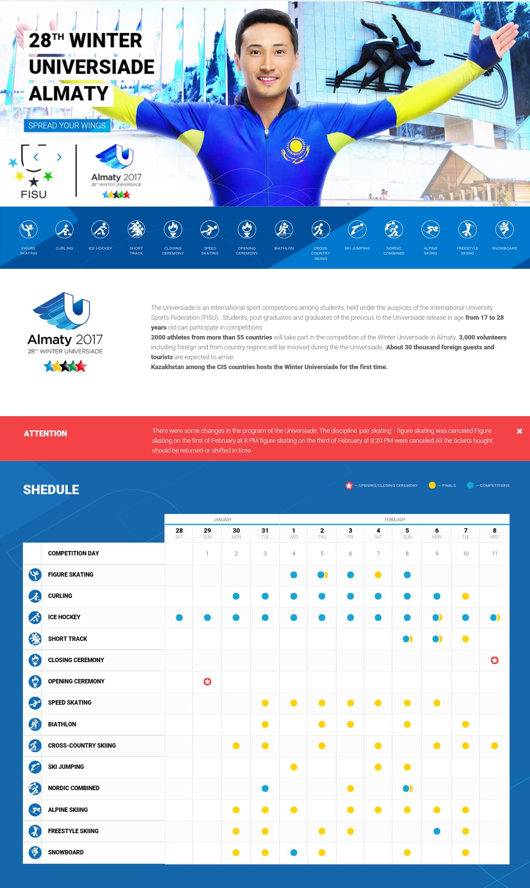 Universiade_Termine