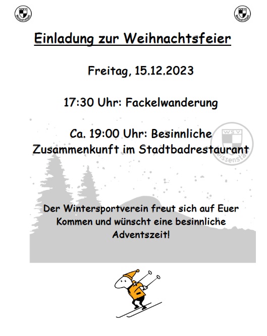 Flyer_Weihnachtsfeier